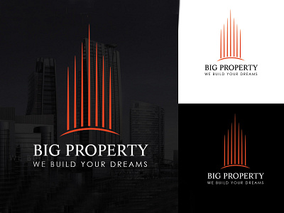 Big Property branding design icon illustration logo typography