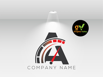 Automotive modern letter logo design