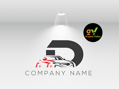 Automotive modern letter logo design