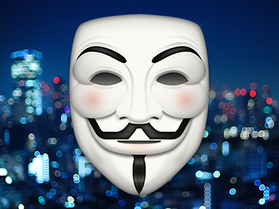 Guy Fawkes Mask anonymous guy fawkes icon mask
