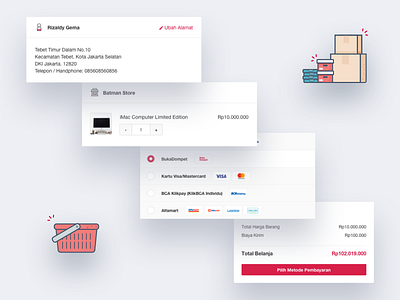 Bukalapak Desktop Checkout Reskined