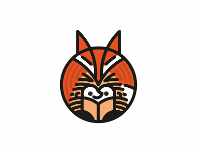 Logo Editorial - Between Foxes and Hedgehogs animation branding design graphic design logo vector