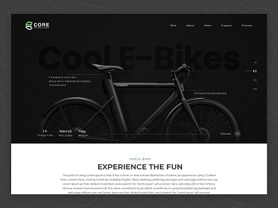 Product Landing Page - UI Design branding design flat minimal ui web