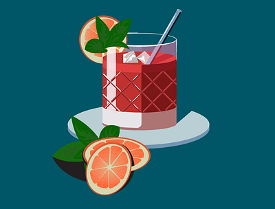 Cocktail cocktail design drink illustration vector