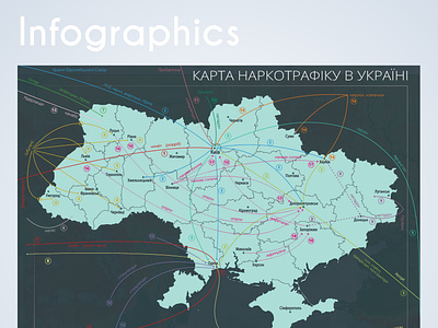 Maps, Infographics