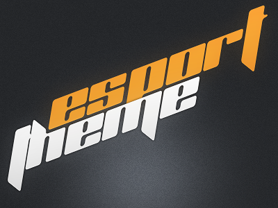 Est Logo esport est gaming logo logotype theme typeface web design