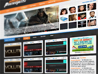 E-Sport Theme Full design e sports esports est gaming web design