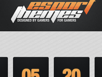 EST Countdown Timer countdown design est gaming web design website launch timer