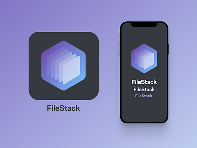 Daily UI #005 - App Icon for FileStack