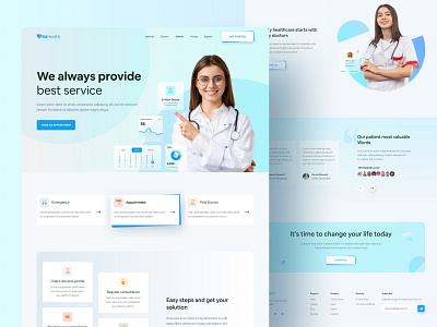 Medical Landing Page || 2021