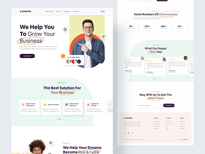 Digital Agency Landing Page