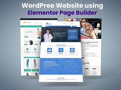 You will get Elementor Website or redesign or revamp WordPress.