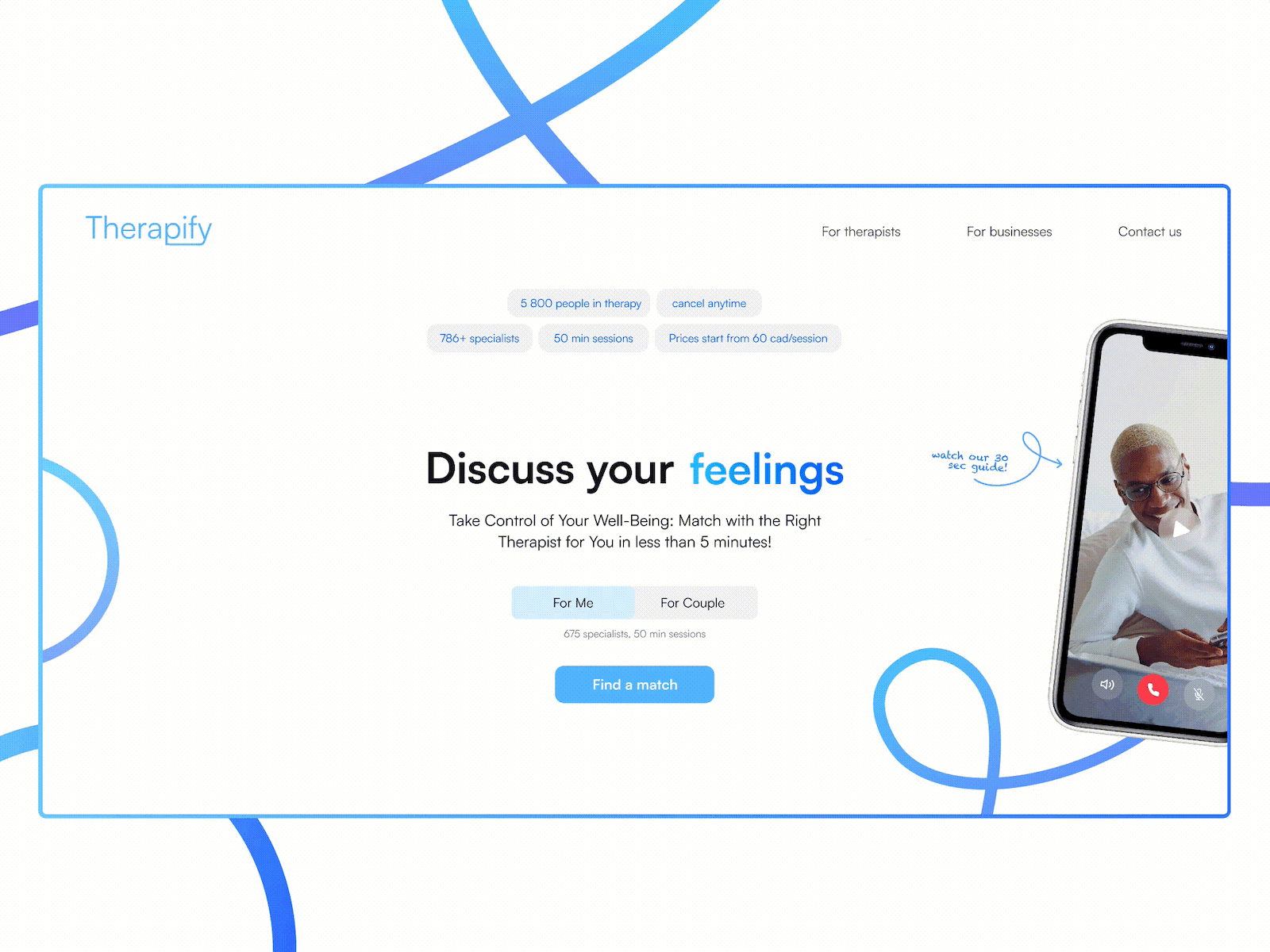Online Therapy Website