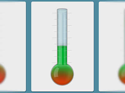 Truth Barometer barometer glass green politics red thermometer truth