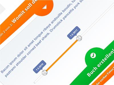 A upcoming Facebook App app blue facebook form green interface orange user