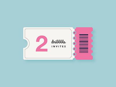 2 Dribbble Invites