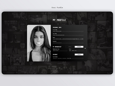 5. User Profile • DAU Cinema • Concept