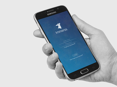 Immerss login login page mobile mobile app