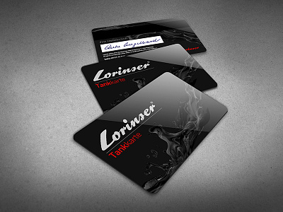 Lorinser Card black card card design design elegant gas card lorinser