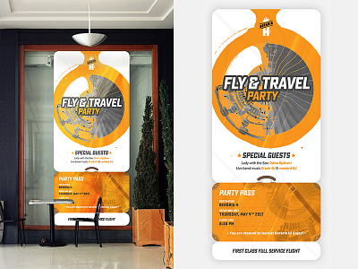 Berăria H Poster Design airplane berăria h event design engine fly party poster print travel