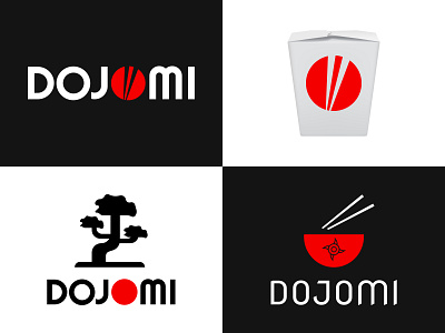 DOJOMI Restaurant Logo Design and Branding