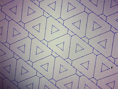 Triangle pattern