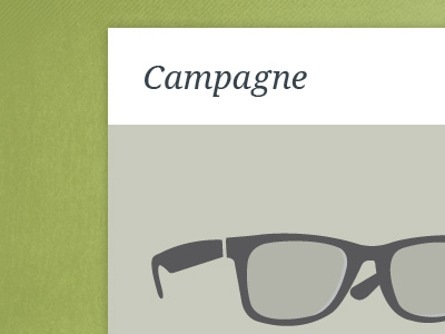 Campagne campagne droid glasses green