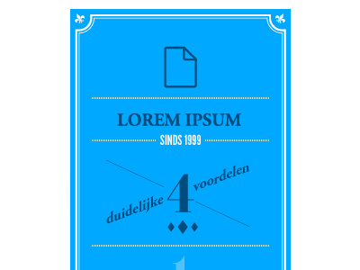 lorem ipsum blue ipsum lorem sidebar style