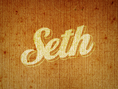 Seth band cotton logo pattern seth