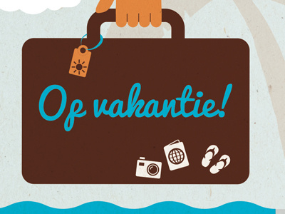 Vakantie catchmeifyoucan illustration vakantie