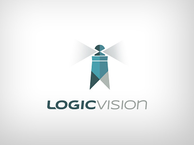 Logic Vision branding corporate lighthouse logic vision