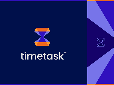 timetask Logo 3whales app design logo organize productivity project sandclock task time todo todo app track