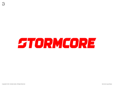 Stormcore Logo 3whales design drive logo logodesign motor negativespace s sletter thunder