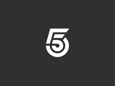 F55 3whales 55 design f illustration letter f logo monogram