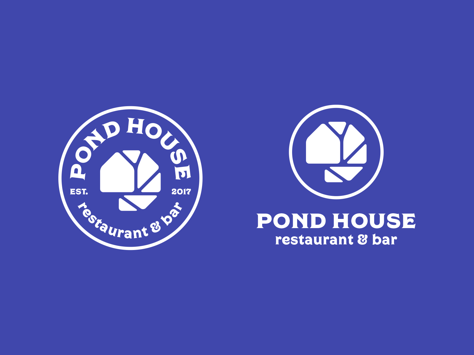 Pond House Logo Design By Hoang Gia Ha Phong On Dribbble