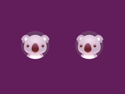 考拉 illustration koala bear ui 考拉