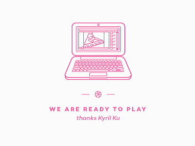 We are ready to play debut icon keyboard cat pink