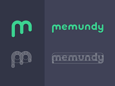 Memundy Logo logo m vector