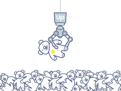 Hiring on UpWork Illustration