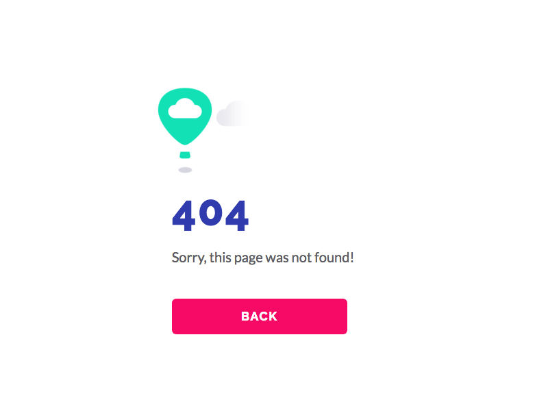 404 Page Not Found 404 air balloon animation gif icon logo vector