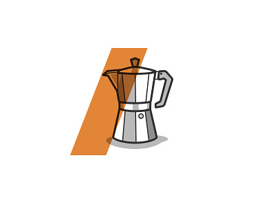 Italian Coffee Maker Icon coffee icon illustration italian maker vector