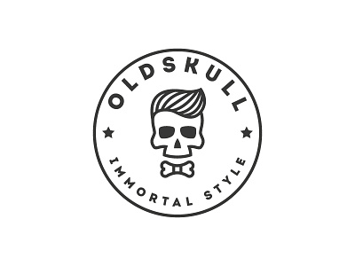 Oldskull black clothes fashion hairstyle immortal old shop skull star store style