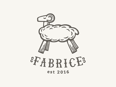 Fabrice bench furniture handmade home interior lamb logo natural vintage wood wool