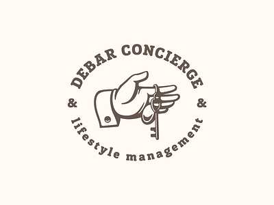 Debar Concierge concierge glove hand keys logo sale service