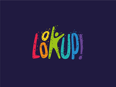 Look up color drops festival grunge logo look man paint sale splash