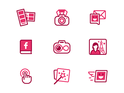 Selfiebooth icons