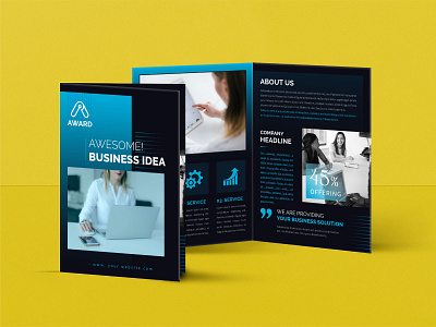 Corporate Brochure | Trifold | Business Flyer | Brand Identity brand identity branding brochure brochure design brochuredesign brochureideas brochuresdesign colorful design graphic design trifold trifoldbrochures trifoldcard vector