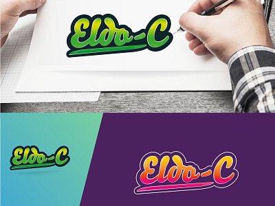 Logo Design For ELDO-C beverage drink juice logo logo vibrant