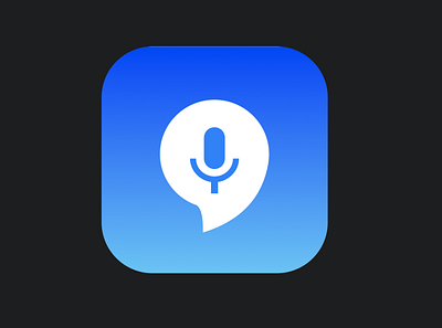 An icon suggestion to the "Voice in a Can" app alexa icon icon design iconography icons ios ios app voiceinacan