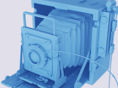 Old Camera 3d c4d cg color old